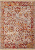 Rugs Modern Area Rugs 150" x 180" x 0.24" Garnet Polyester Rug 803 HomeRoots