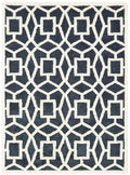 Rugs Modern Area Rugs - 22" x 36" x 1.2" Grey Microfiber Accent Rug HomeRoots