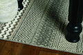 Rugs Modern Area Rugs - 48" X 69" X 0.'25" Taupe Polypropylene Rug HomeRoots
