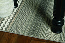 Rugs Modern Area Rugs - 48" X 69" X 0.'25" Taupe Polypropylene Rug HomeRoots
