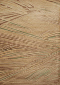 Rugs Modern Area Rugs 63" x 86" x 0.3' Seafoam Polyester/Olefin Area Rug 203 HomeRoots