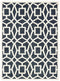 Rugs Modern Area Rugs - 63" x 86" x 1.2" Grey Microfiber Area Rug HomeRoots