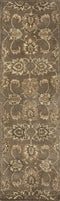 Rugs Modern Area Rugs - 66" X 66" X 0.'5" Coffee Wool Rug HomeRoots