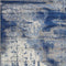 Rugs Modern Area Rugs - 79" X 114" X 0.'5" Ice Blue Polypropylene Rug HomeRoots