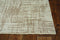 Rugs Modern Rugs - 27" X 91" X 0.'25" Natural Polyester Rug HomeRoots