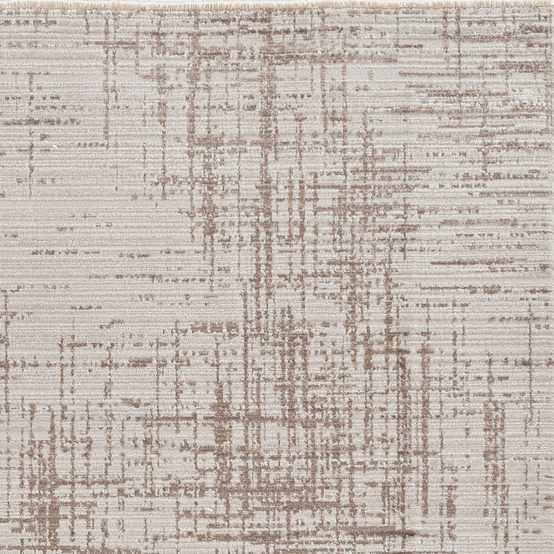 Rugs Modern Rugs - 47" X 65" X 0.'25" Natural Polyester Rug HomeRoots