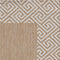 Rugs Modern Rugs - 94" X 94" X 0.'25" Natural Polypropylene Rug HomeRoots