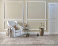 Rugs Modern Rugs - 96" X 96" X 0.'25" Natural Polyester Rug HomeRoots