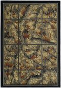 Rugs Natural Area Rugs 94" x 126" x 0.45" Natural Polypropylene Oversize Rug 9406 HomeRoots