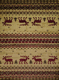 Rugs Natural Fiber Rugs 22" x 26" x 0.4" Natural Polypropylene Accent Rug 6641 HomeRoots