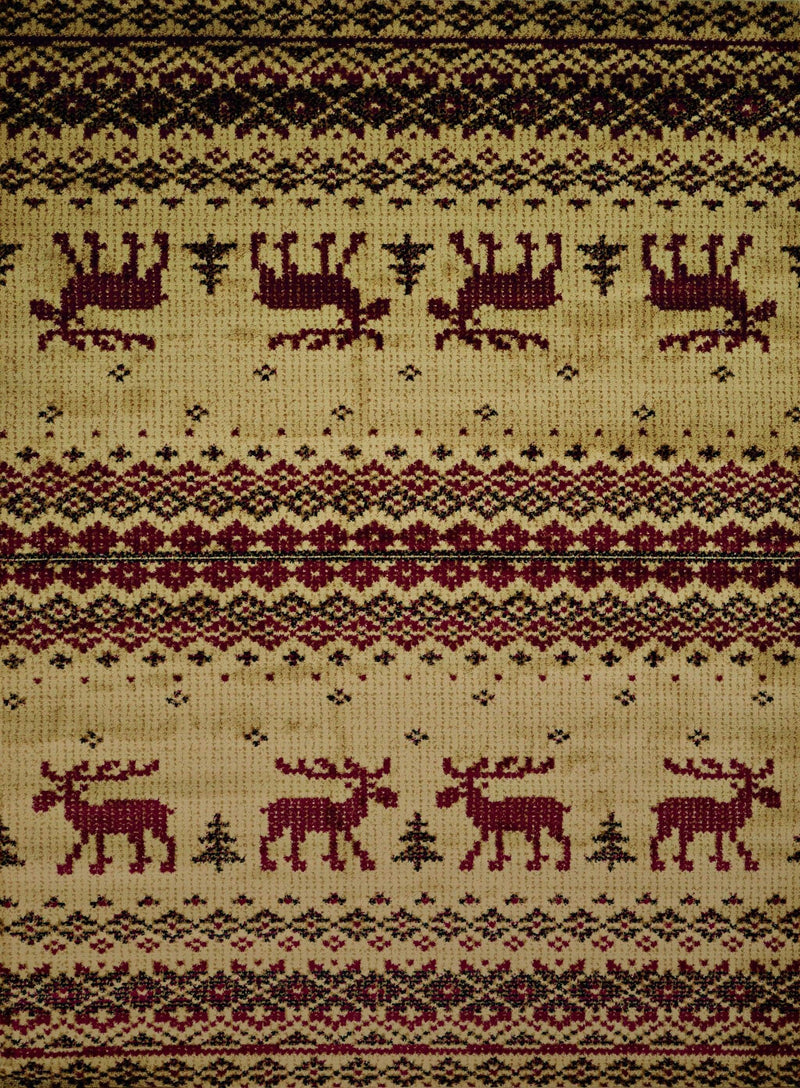 Rugs Natural Fiber Rugs 22" x 26" x 0.4" Natural Polypropylene Accent Rug 6641 HomeRoots