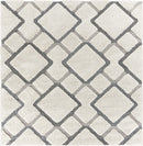 Rugs Natural Fiber Rugs - 6'6" Square Polypropylene Natural Area Rug HomeRoots