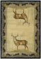 Rugs Natural Rug 63" x 90" x 0.45" Natural Polypropylene Area Rug 7561 HomeRoots