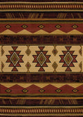 Rugs Natural Rug 94" x 126" x 0.4" Auburn Polypropylene Oversize Rug 8117 HomeRoots