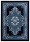 Rugs Navy Blue Area Rug - 6 x 90" x 0.53" Nave Olefin/Polypropylene Area Rug HomeRoots