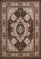 Rugs Navy Blue Rug 31" x 47" x 0.39" Navy Polyester Mat Rug 6754 HomeRoots