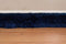 Rugs Navy Blue Rug - 63 x 86" x 2.7" Navy Polyester Area Rug HomeRoots
