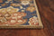 Rugs Navy Blue Rug - 66" X 66" X 0.'5" Navy Wool Rug HomeRoots