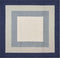 Rugs Navy Blue Rug - 7' Square UV-treated Polypropylene Slate/Navy Area Rug HomeRoots