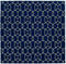 Rugs Navy Rug - 5' x 7' UV-treated Polypropylene Navy Area Rug HomeRoots