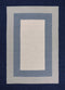 Rugs Navy Rug - 5' x 7' UV-treated Polypropylene Slate/Navy Area Rug HomeRoots