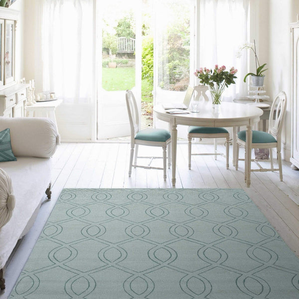 Rugs Ocean Rug - 108" X 144" X 0.'5" Ocean Polyester Rug HomeRoots