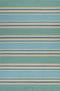 Rugs Ocean Rug 7'6" x 9'6" UV-treated Polypropylene Ocean Area Rug 9926 HomeRoots
