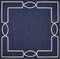 Rugs Ocean Rug - 7' Square UV-treated Polypropylene Ocean Area Rug HomeRoots