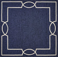 Rugs Ocean Rug - 96" X 132" X 0.'5" Ocean Polypropylene Rug HomeRoots