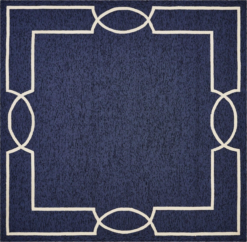 Rugs Ocean Rug - 96" X 132" X 0.'5" Ocean Polypropylene Rug HomeRoots