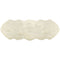 Rugs Off White Rug - 48" x 72" x 1.5" Off White Quattro Faux Sheepskin - Area Rug HomeRoots