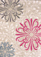Rugs Olefin Rug 94" x 126" x 0.47" Natural Polypropylene/Polyester Oversize Rug 9906 HomeRoots