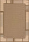 Rugs Orange Area Rug 31" x 50" x 0.2" Brown Polypropylene/Olefin Accent Rug 1256 HomeRoots