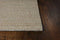 Rugs Outdoor Jute Rug - 60" X 84" X 0.'5" Grey Wool / Jute Rug HomeRoots