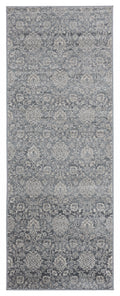 Rugs Outdoor Runner Rug 31" x 86" x 0.31" Cream Olefin Runner Rug 8292 HomeRoots