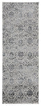 Rugs Outdoor Runner Rug - 31" x 86" x 0.31" Onyx Olefin Runner Rug HomeRoots