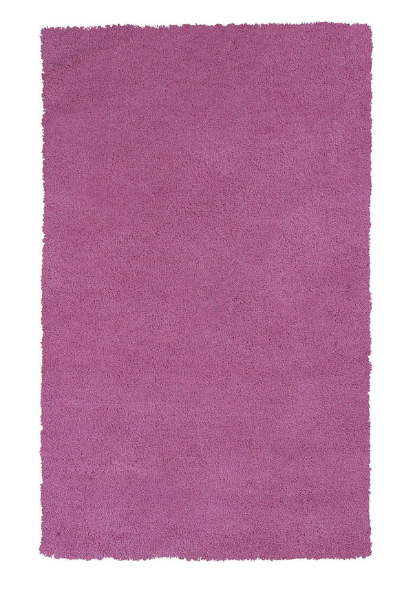 Rugs Pink Rug - 3'3" x 5'3" Polyester Hot Pink Area Rug HomeRoots