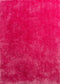 Rugs Pink Rug - 31" x 37" x 2.7" Pink Polyester Mat Rug HomeRoots