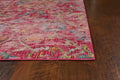 Rugs Pink Rug 31" X 96" X 0.'25" Pink Polypropylene Rug 4582 HomeRoots