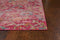 Rugs Pink Rug 31" X 96" X 0.'25" Pink Polypropylene Rug 4582 HomeRoots