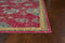 Rugs Pink Rug - 31" X 96" X 0.'25" Pink Polypropylene Rug HomeRoots