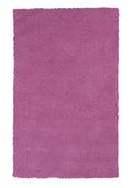 Rugs Pink Rug - 7'6" X 9'6" Polyester Hot Pink Area Rug HomeRoots