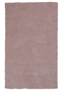 Rugs Pink Rug - 7'6" X 9'6" Polyester Rose Pink Area Rug HomeRoots
