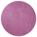 Rugs Pink Rug - 8' Round Polyester Hot Pink Area Rug HomeRoots