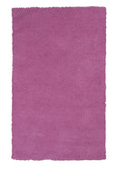 Rugs Pink Rug - 9' x 13' Polyester Hot Pink Area Rug HomeRoots