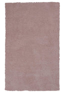 Rugs Pink Rug - 9' x 13' Polyester Rose Pink Area Rug HomeRoots