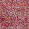 Rugs Pink Rug 94" X 134" X 0.'25" Pink Polypropylene Rug 4585 HomeRoots