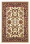 Rugs Red Area Rugs - 5'3" x 7'7" Polypropylene Ivory/Red Area Rug HomeRoots