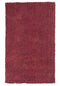 Rugs Red Area Rugs - 5' x 7' Polyester Red Heather Area Rug HomeRoots