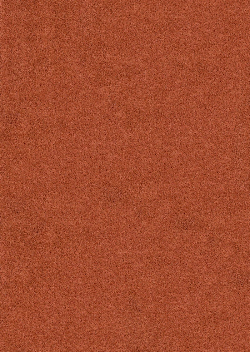 Rugs Red Area Rugs - 6 x 86" x 1.2" Redwood Olefin Area Rug HomeRoots